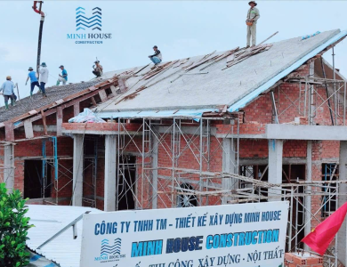 ĐỔ BÊ TÔNG MÁI LỆCH CHO GIA CHỦ Ở BÀ RỊA